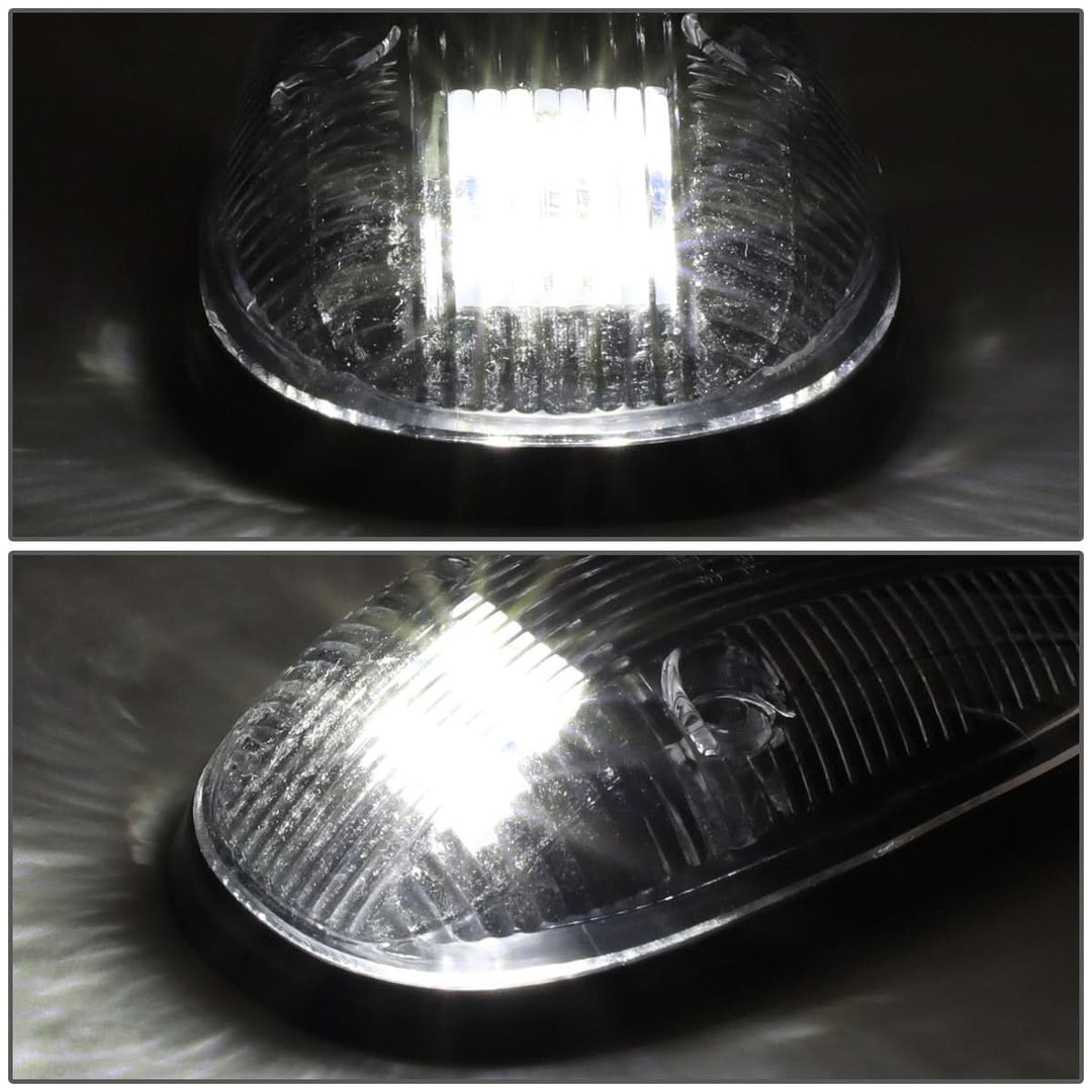1999-2002 Dodge Ram 2500/3500 Cab Light - Black Housing White LED