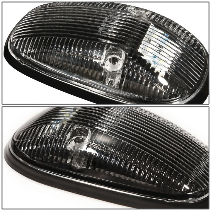 1999-2002 Dodge Ram 2500/3500 Cab Light - Black Housing White LED
