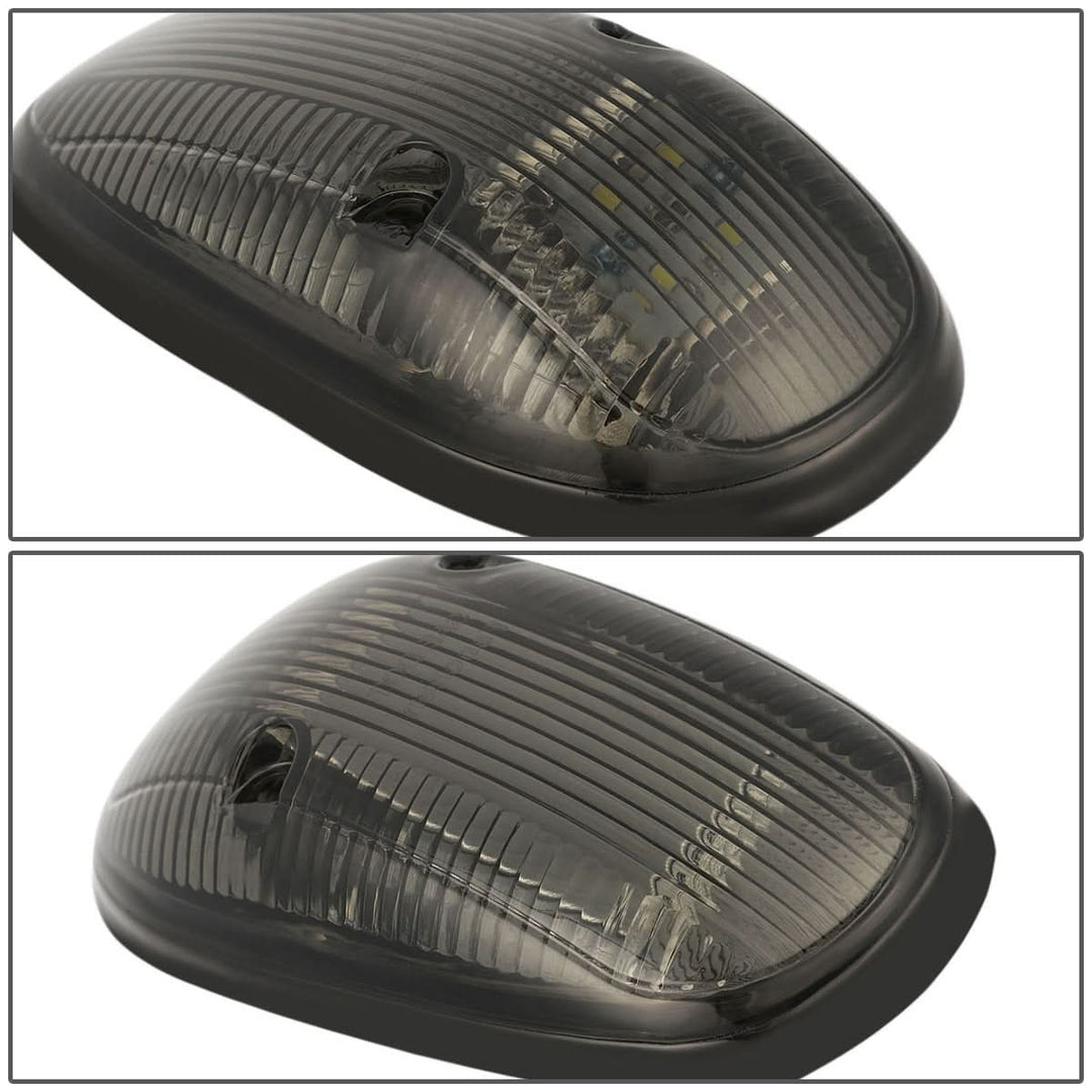 99-02 Dodge Ram 2500/3500 Smoke Housing Blue LED Cab Light