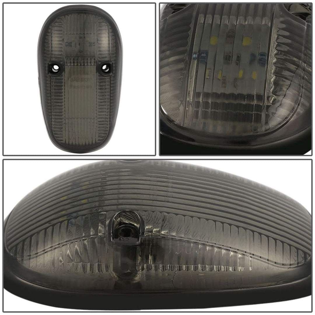 99-02 Dodge Ram 2500/3500 Smoke Housing White LED Cab Light
