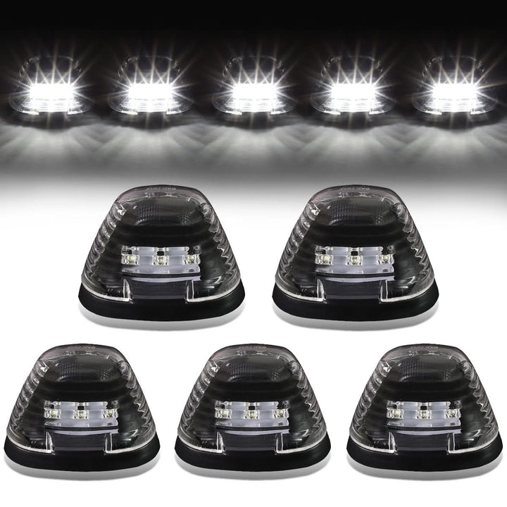 99-15 Ford Super Duty Black Housing White LED Cab Light