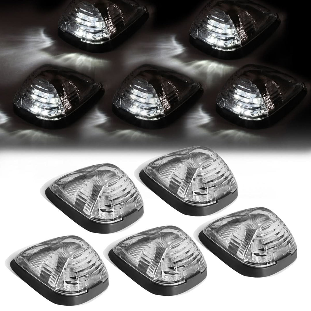 99-15 Ford Super Duty Chrome Housing White LED Cab Light