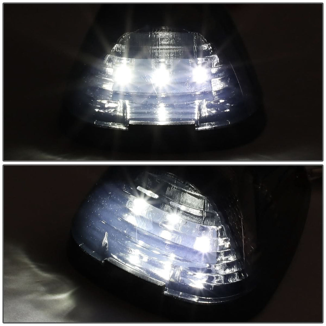 1999-2015 Ford Super Duty Smoke Housing White LED Cab Light