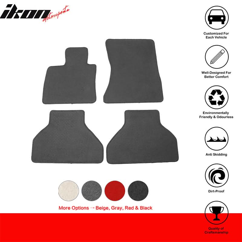 2007-2012 BMW E70 X5 Floor Mat Carpet Nylon