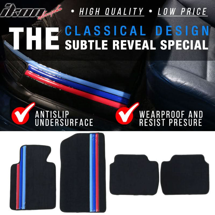 1999-2005 BMW E46 3-Series 2001-2006 BMW M3 Coupe Floor Mat Nylon