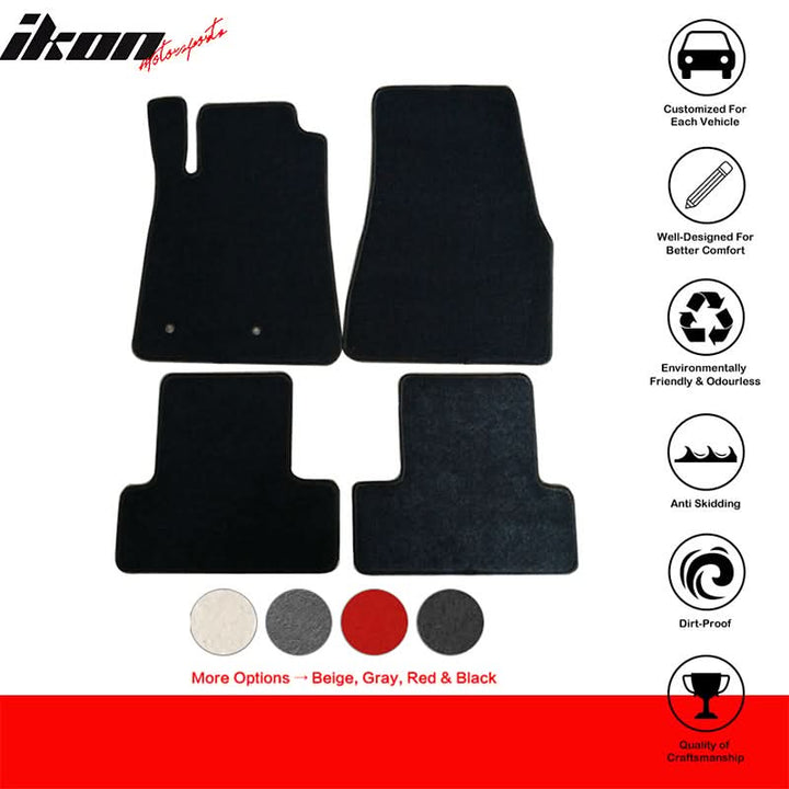 2005-2009 Ford Mustang Car Mats Carpet 4PC Nylon