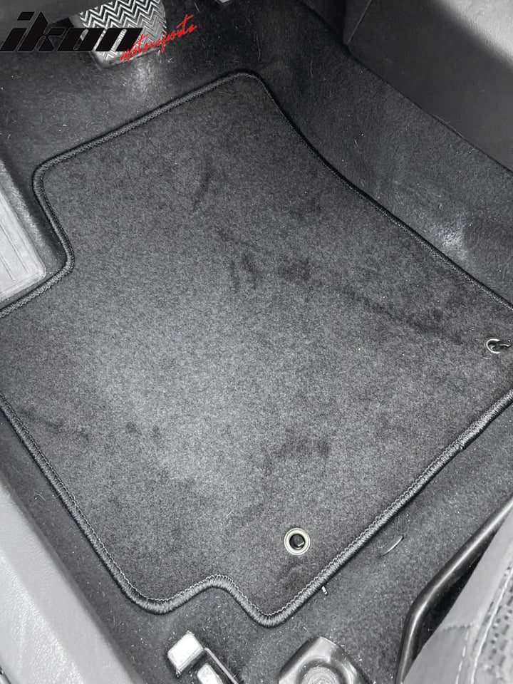 2009-2013 Toyota Corolla Car Mat Black Carpet 4PC Nylon