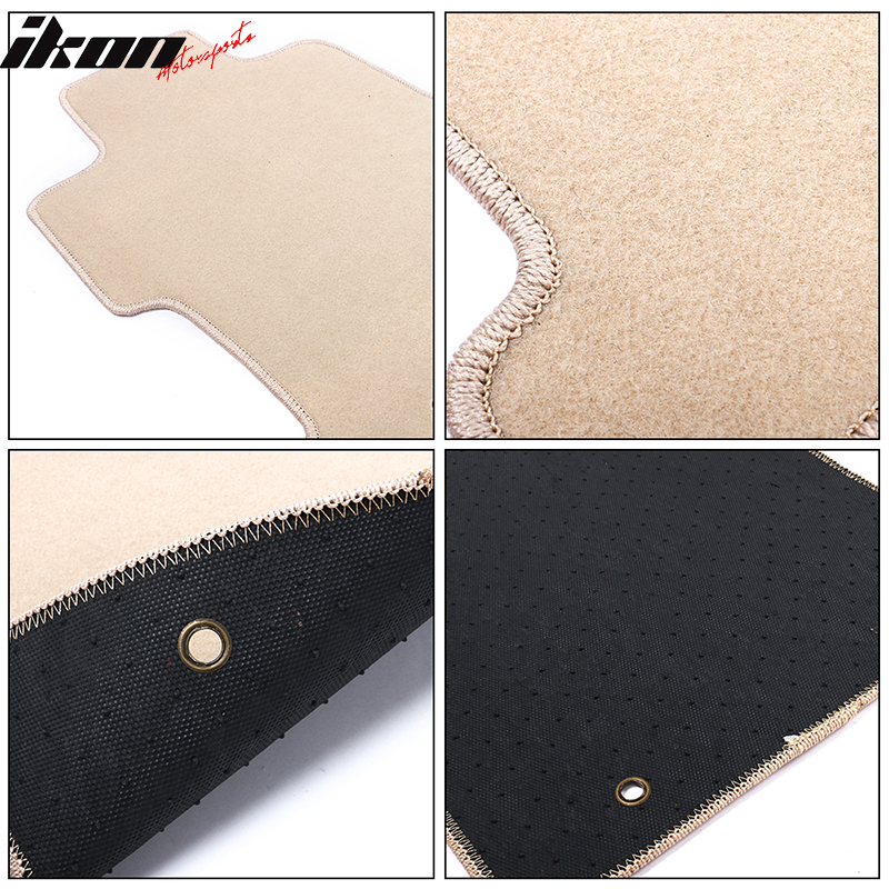 2008-2012 Honda Accord Sedan 4-Door Car Floor Mats Carpet 4PC