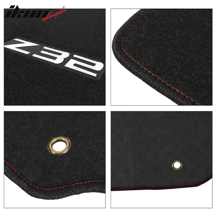 1990-1996 Nissan 300ZX Car Floor Mats Carpet 4PC Nylon