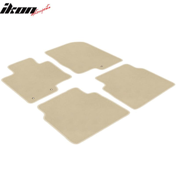 2010-2012 Hyundai Sonata Car Floor Mats Carpet 4PC Nylon