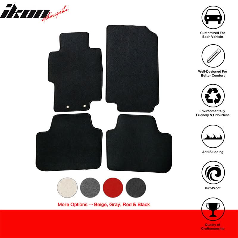 2004-2008 Acura TSX Car Floor Mats Carpet 4PC Nylon