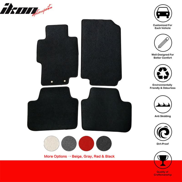 2004-2008 Acura TSX Car Floor Mats Carpet 4PC Nylon
