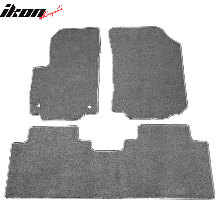 2018-2023 Chevy Equinox Car Floor Mats Carpet 3PC Polyester