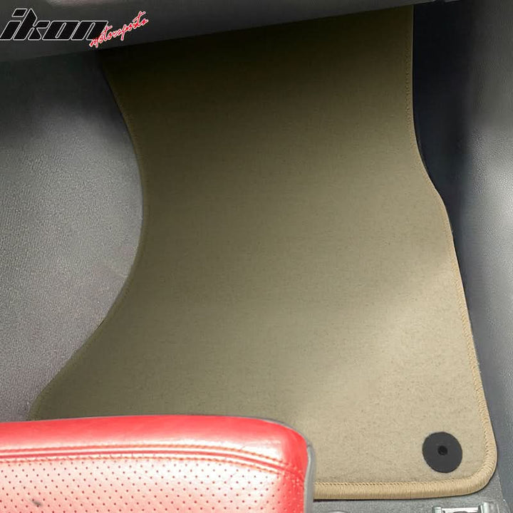2015-2025 Porsche Macan 4PCS Driver Passenger Floor Mats Nylon