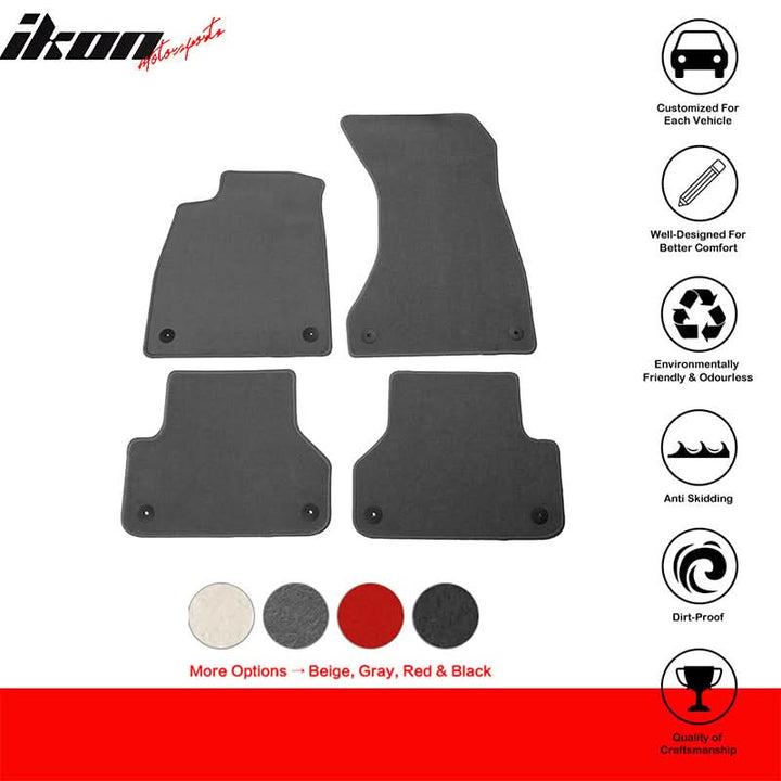2018-2024 Audi A5 RS5 S5 Sportback Nylon Floor Mats Front Rear Carpet