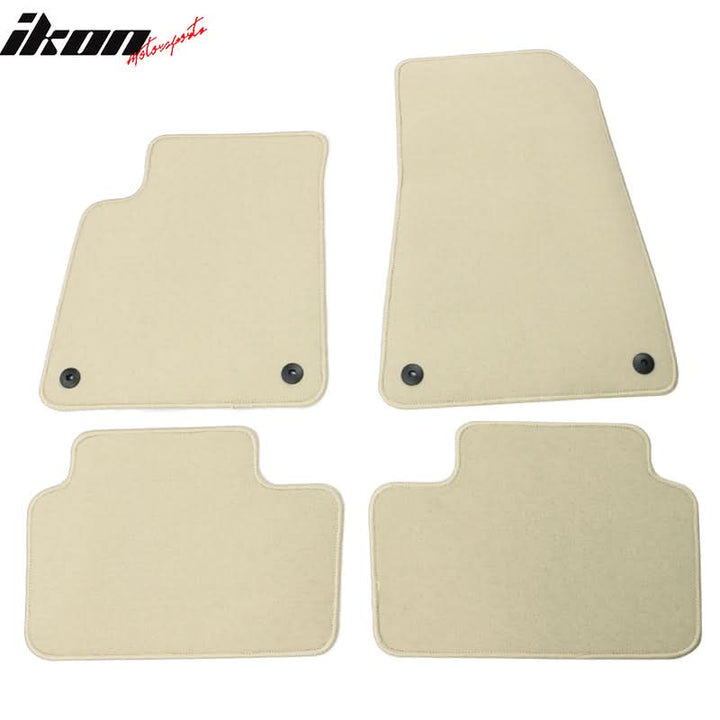 2021-2023 Polestar 2 Nylon Car Floor Mats Front Rear Carpets 4PC