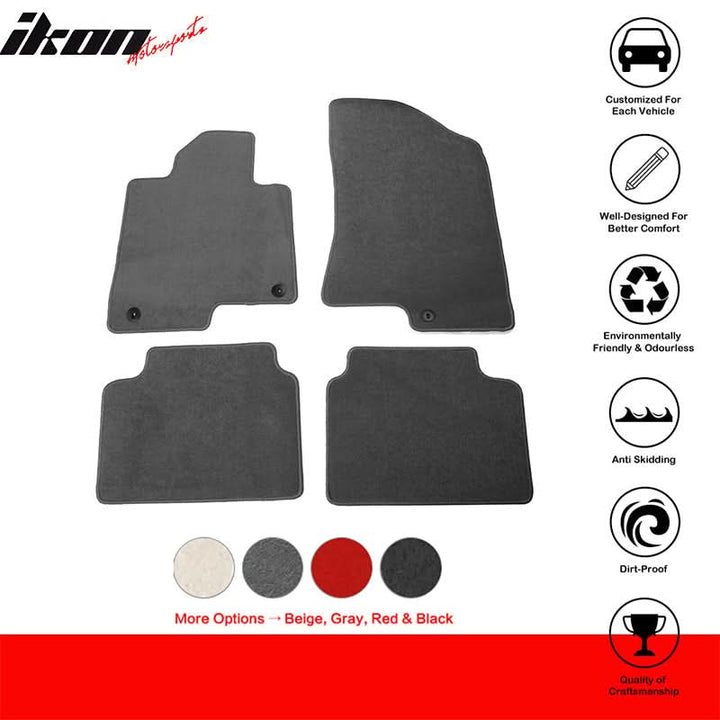 2021-2023 Kia K5 Optima Floor Mats Liner Front Rear Carpets 4PC