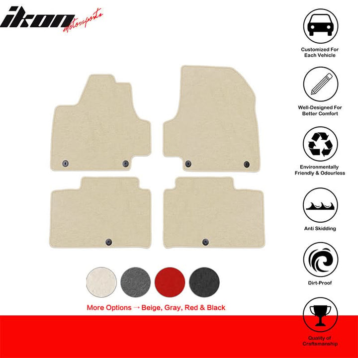 2022-2023 Hyundai Ioniq 5 OE Front Rear Floor Mats Carpets Nylon
