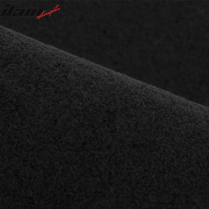 2023-2024 Toyota Prius Prime 4PCS Black Front Floor Mats Carpets Nylon