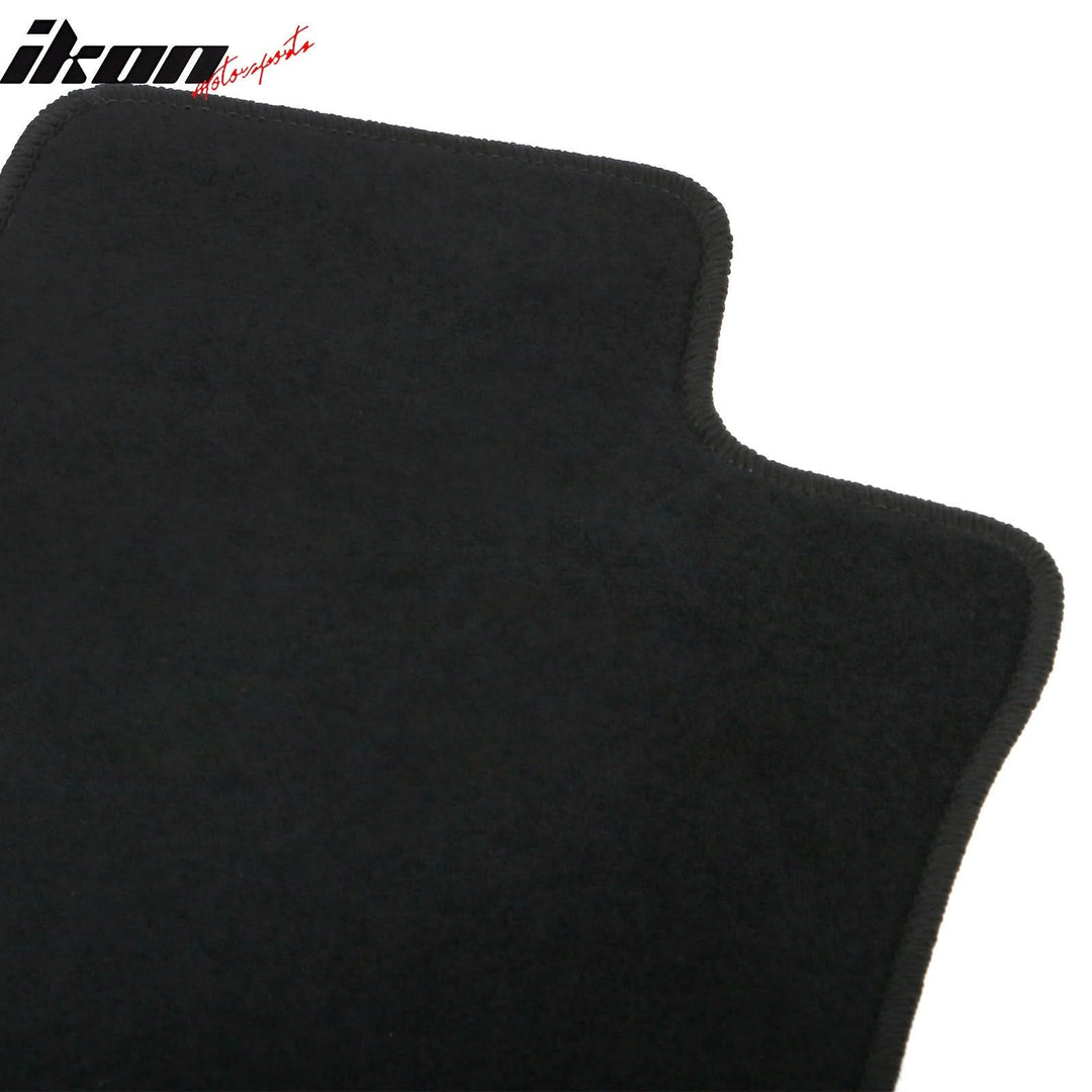 2016-2025 Volvo XC90 PHEV & MHEV Black Floor Mats Nylon 4PCS