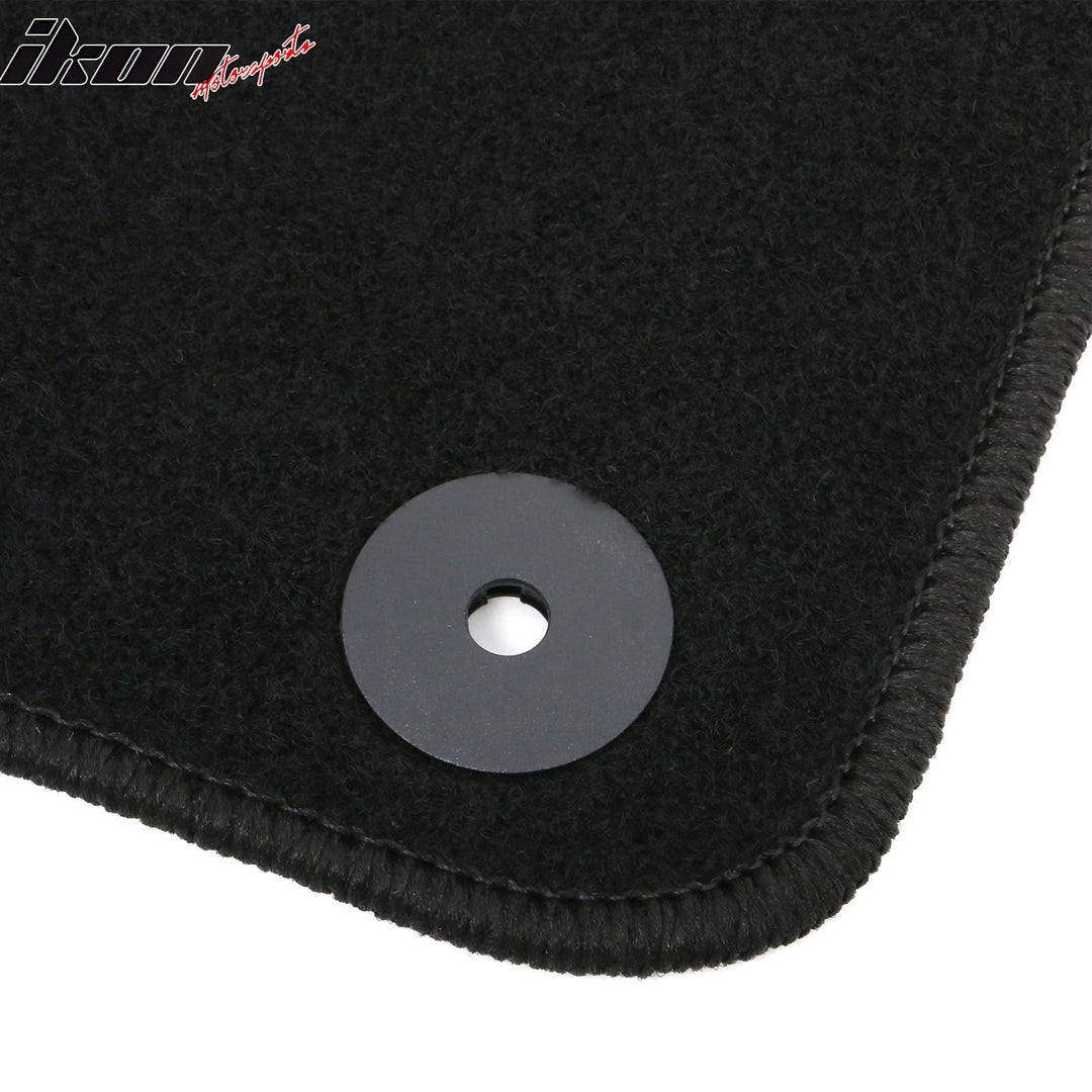 2013-2024 Porsche 718 Cayman & Boxster Black Floor Mats Nylon 2PCS