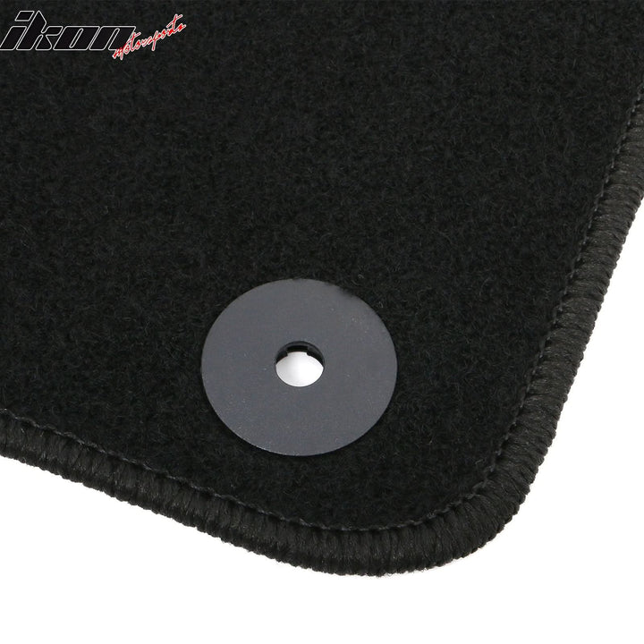 2013-2024 Porsche 718 Cayman & Boxster Black Floor Mats Nylon 2PCS