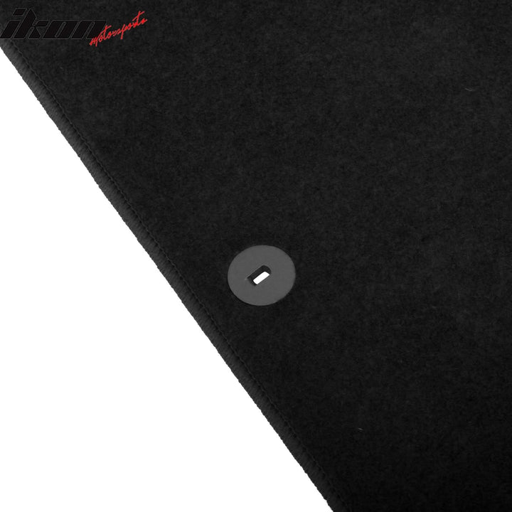 2020-2025 Hyundai Palisade 7/8-Seat Black Front Rear Floor Mats Nylon