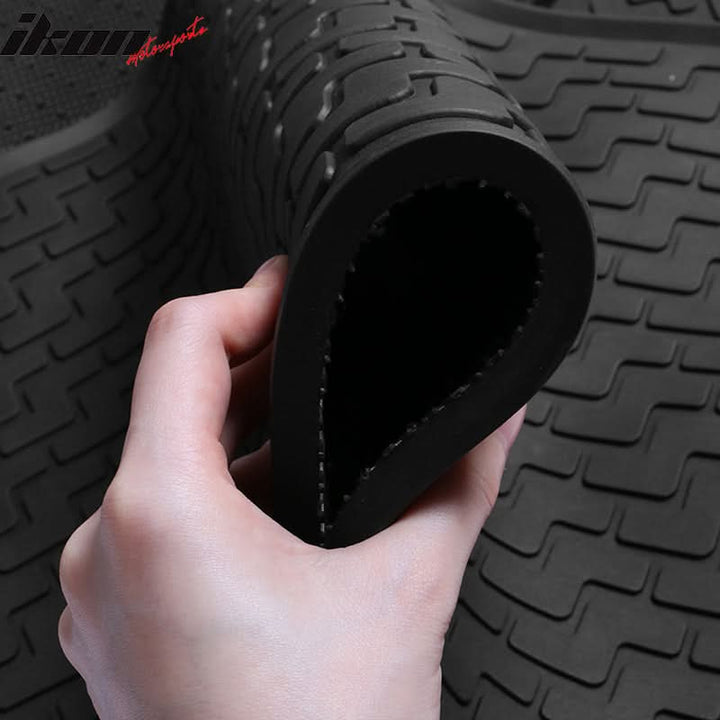 2012-2015 Honda Civic Floor Mats Latex Rubber Front Second Row