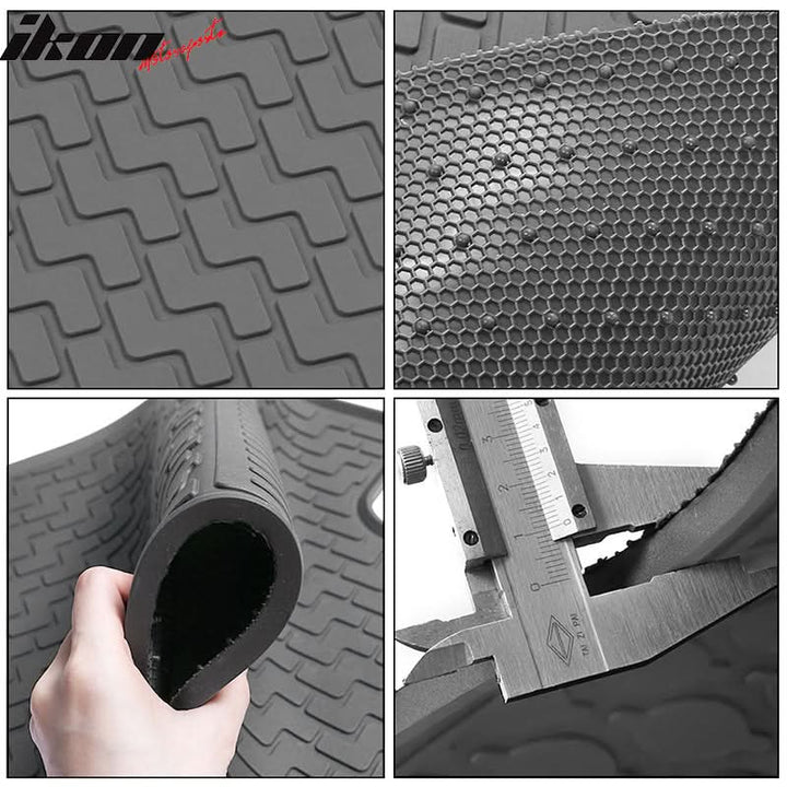 2012-2015 Honda Civic Floor Mats Latex Rubber Front Second Row
