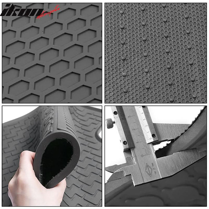 2008-2017 Mitsubishi Lancer Heavy Duty Floor Mats Carpets Latex