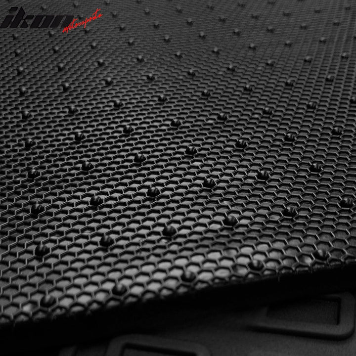 Car Floor Mat for 2018-2024 Nissan Kicks Heavy Duty Black Latex Carpet