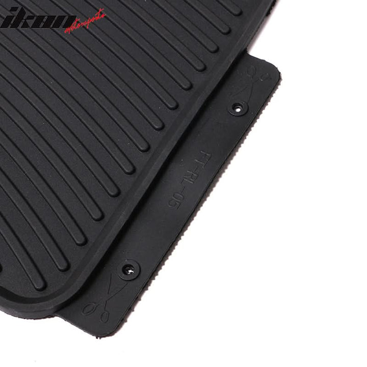 Car Floor Mat for 2013-2018 Toyota RAV4 XA40 Latex All Weather Carpet