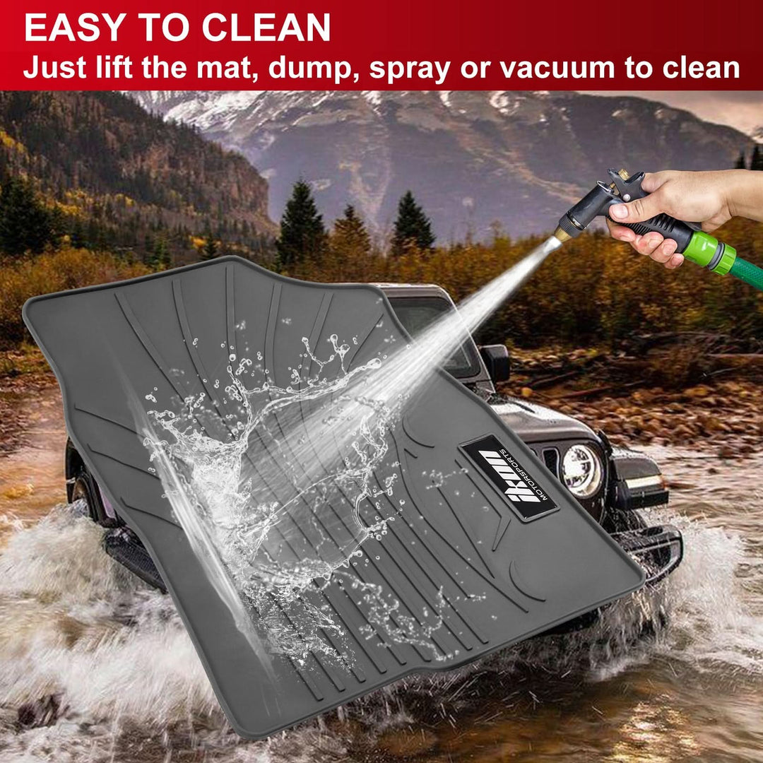 2016-2021 Honda Civic Latex Floor Mats Liner All Weather Carpets