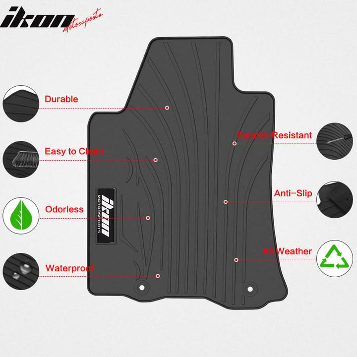 2013-2018 Nissan Altima Car Mats Carpet 4PC