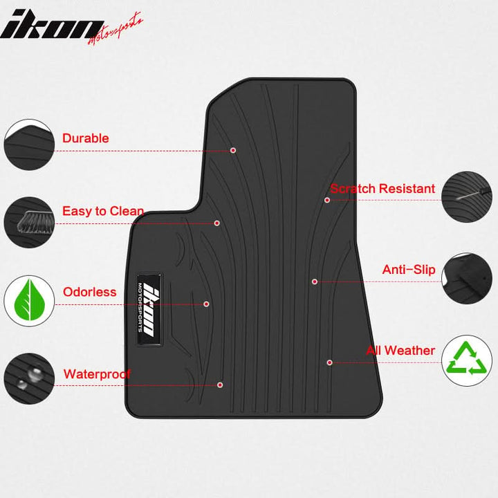 2017-2023 Tesla Model 3 Floor Mats Carpets