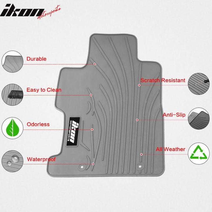 2006-2011 Honda Civic IKON Custom Fit Floor Mats Carpets Latex