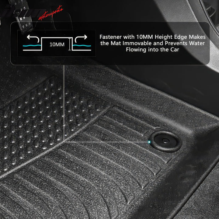 2021-024 Chevy Suburban GMC Yukon XL 8-Seat Floor Mats 3D TPE 3PCS