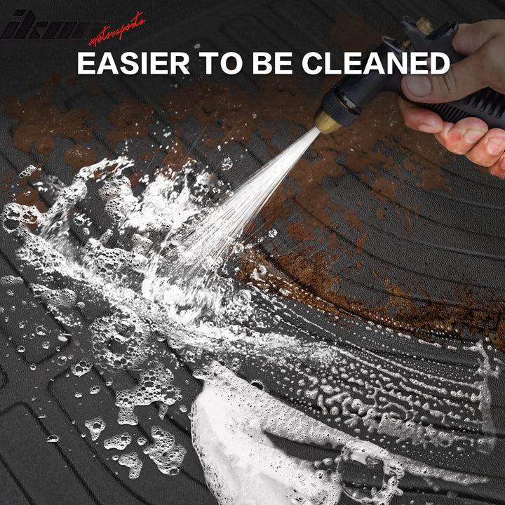 2018-2023 Toyota Tacoma Double Cab All Weather Floor Mats 3D Carpets