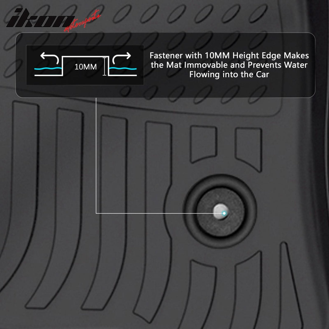 2023-2025 Chevy Colorado/GMC Canyon Floor Mats All Weather TPE Carpets