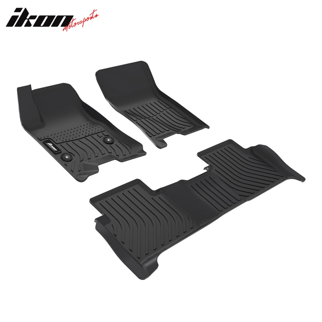 2023-2025 Chevy Colorado/GMC Canyon Floor Mats All Weather TPE Carpets