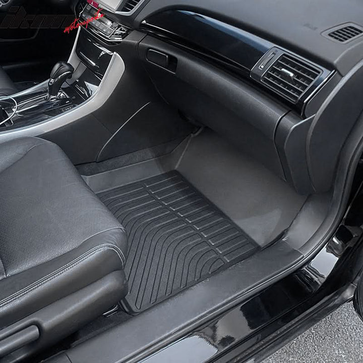 Car Floor Mat for 2013-2017 Honda Accord All Weather 3D Carpet TPE