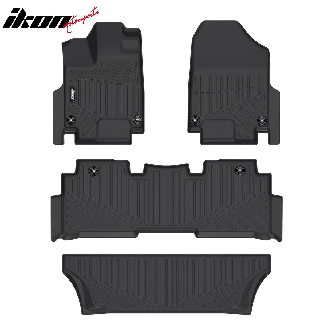 2018-2024 Honda Odyssey All Season 3D Floor Mats Front Rear Carpet TPE