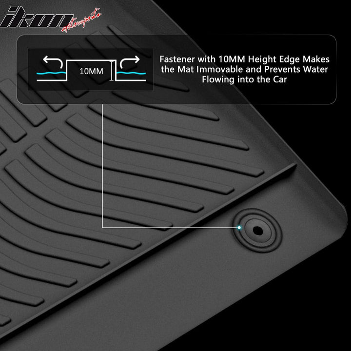 2022-2024 Hyundai Ioniq 5 Limited Heavy Duty Floor Mats 3D Carpet TPE