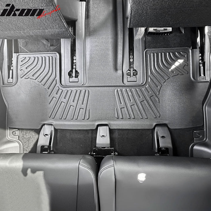 2024-2025 Hyundai Santa Fe 3D Molded Floor Mats All Weather Carpets TP