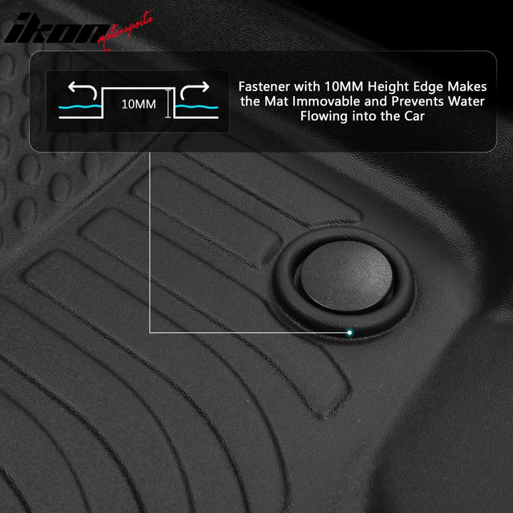 2024-2025 Mazda CX-90 & CX-90 PHEV 8-Passenger Floor Mats Liners TPE