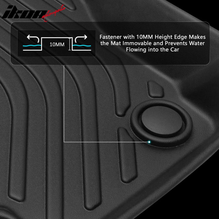 2020-2025 Benz GLE-Class 3D Molded Floor Mats All Weather Carpet TPE