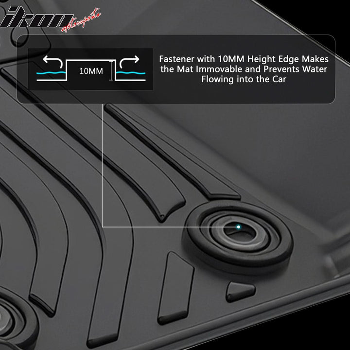 2025 Subaru Forester 3D Molded Floor Mats All Weather Carpet TPE 3PCS