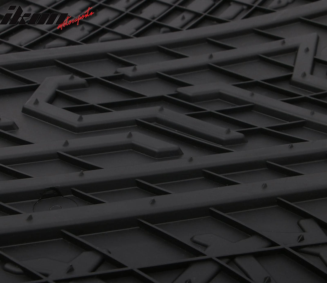 2021-2025 Ford Bronco 4DR Floor Mats TPE Carpets Black w/ Camouflage