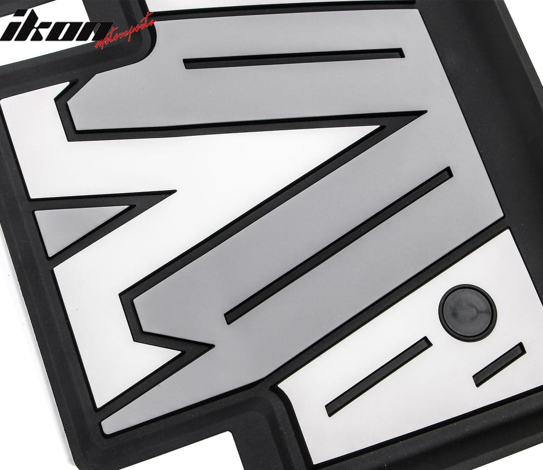 2024-2025 Tesla Model 3 3D Floor Mats Black Gray White TPE Injection