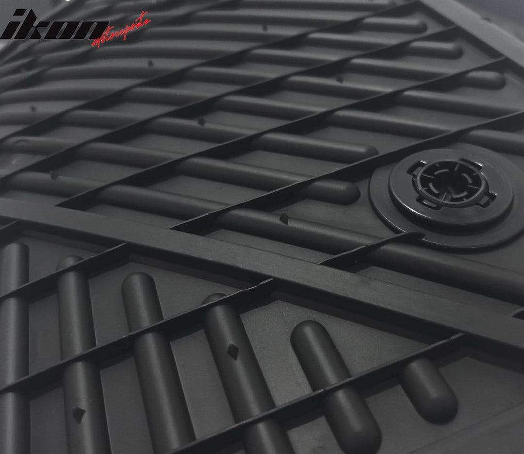 2020-2024 Tesla Model Y 3D Floor Mats Liner Black& Gray TPE Injection